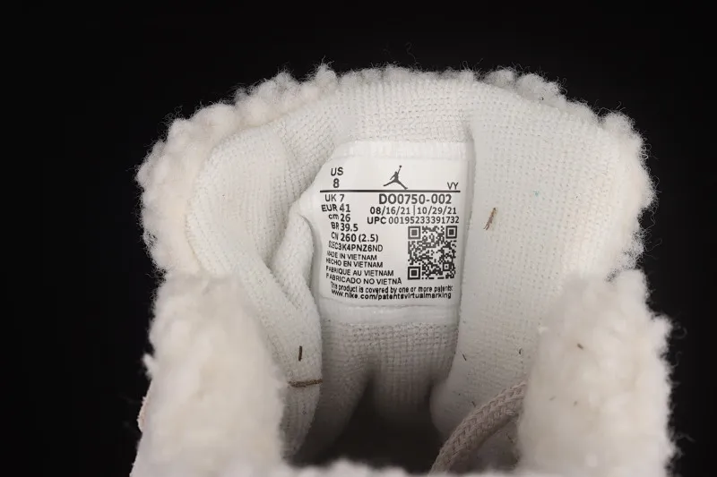 All Categories Air Jordan Jordan Series Basketball Shoes Air Jordan 1 Low Air Jordan 1 Low "Sherpa Fleece" AJ1 Joe 1 Beige Velvet Low-top Cultural Leisure Sports Basketball Shoes DO0750-002